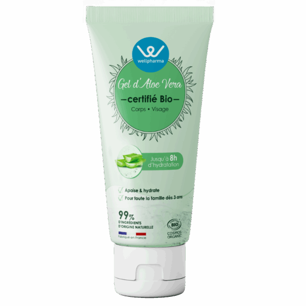 Gel aloe vera certifié Bio