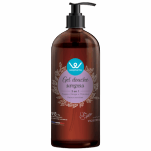 Gel douche violette