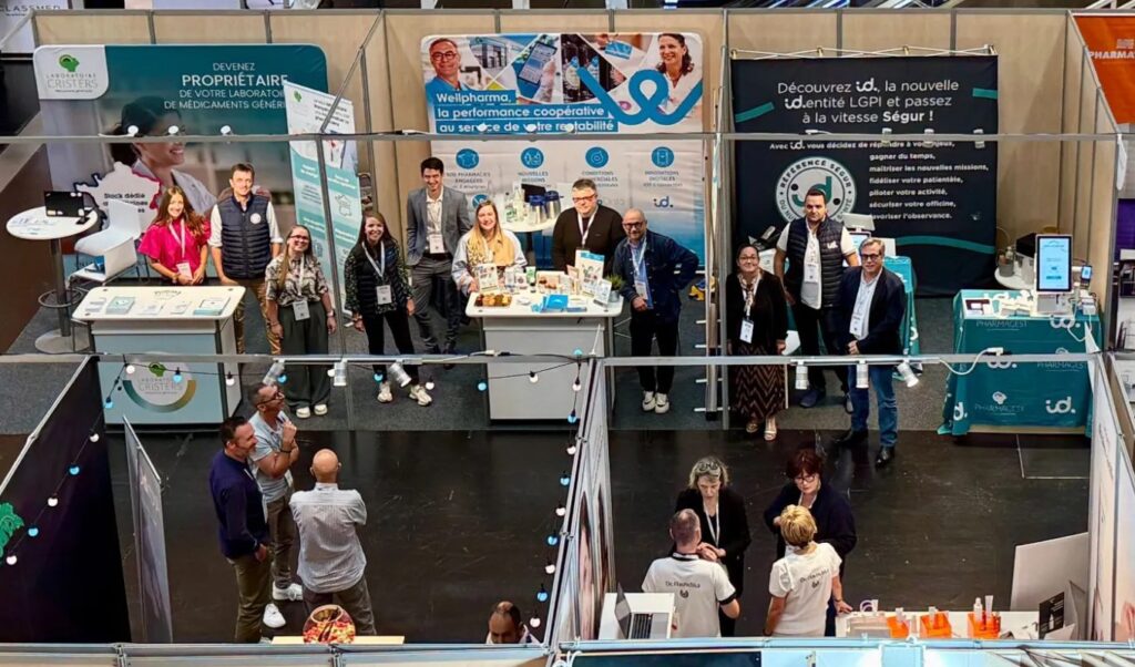 Stands Cristers, Wellpharma et Pharmagest au Congrès National des Pharmaciens 2026