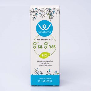 Boite d'huile essentielle wellpharma tea tree bio