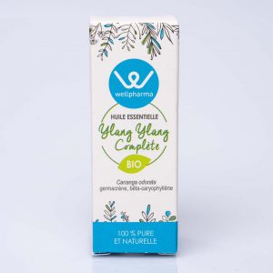 Boite huile essentielle wellpharma ylang ylang complète bio